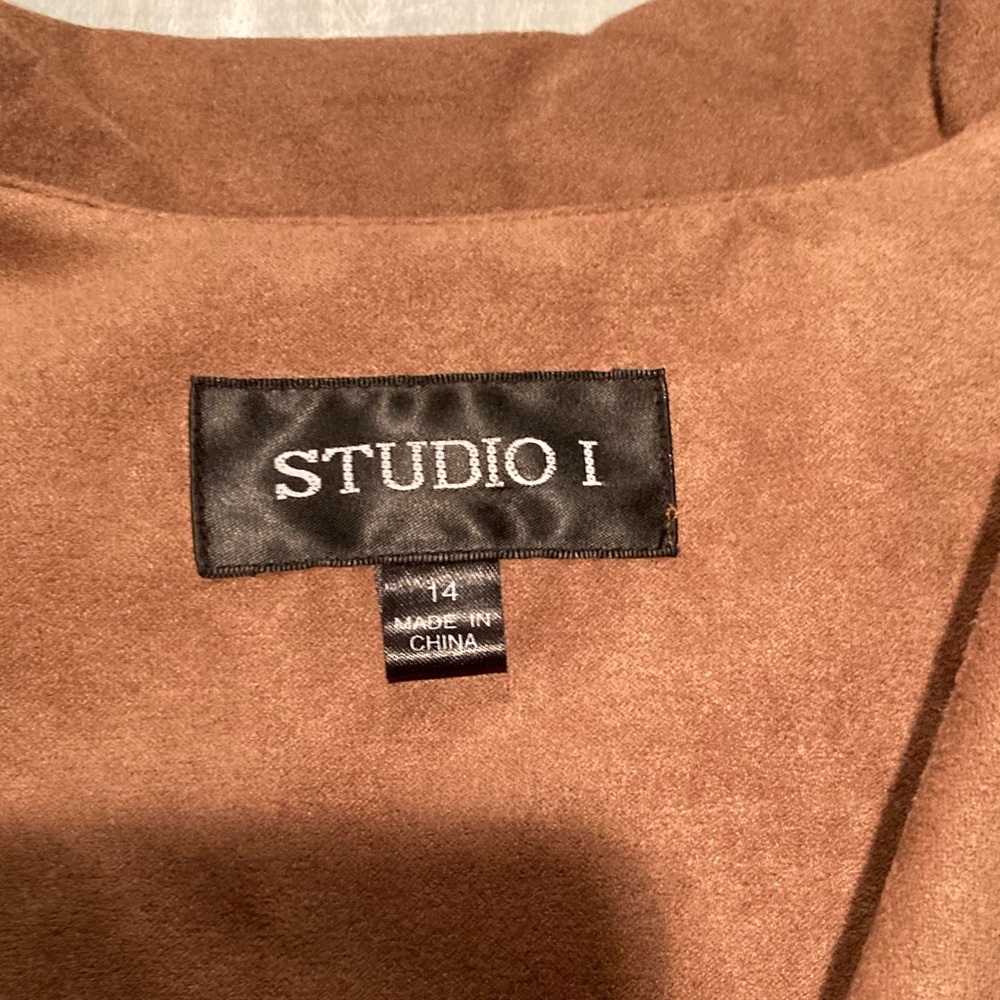 Faux Suede Jacket - Picture 5 of 6